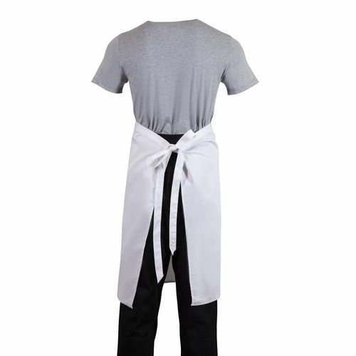 Regular Bistro Apron White - B132 - 10