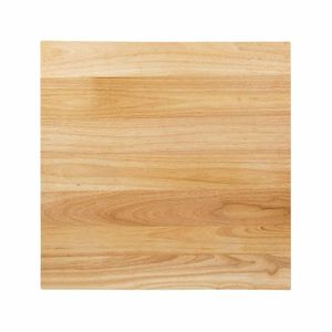 Bolero Pre-drilled Square Table Top Natural 700mm - DY737 - 1