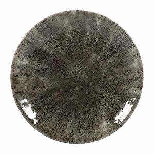 Churchill Stone Quartz Black Evolve Coupe Plates 165mm (Pack of 12) - DY895 - 1