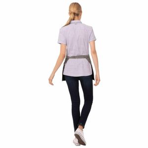 Chef Works Urban Manhattan Waist Apron Grey - B339 - 3
