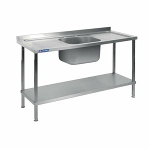 Holmes Stainless Steel Sink Double Drainer 1800mm - DR397 - 1