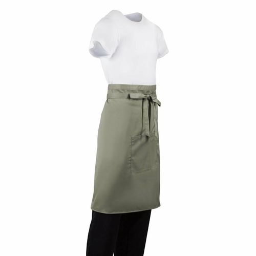 Whites Regular Bistro Apron Olive - B434 - 5