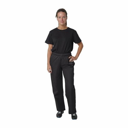 Whites Vegas Chef Trousers Polycotton Black 2XL - A582-XXL - 5