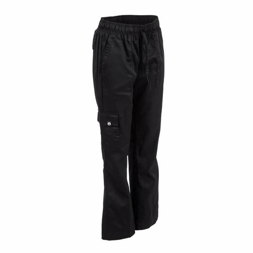 Chef Works Womens Cargo Chefs Trousers Black XS - B630-XS - 3