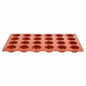 Pavoni Formaflex Silicone Pomponette Mould 24 Cup - N940 - 1