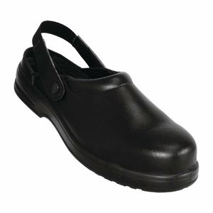 Slipbuster Lite Unisex Safety Clogs Black 38 - A813-38 - 3