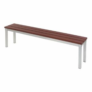 Enviro Outdoor Walnut Effect Faux Wood Bench 5ft - CK813 - 1