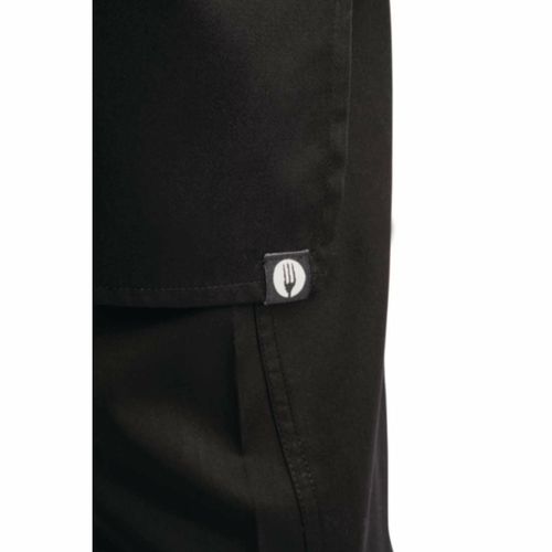 Chef Works Bib Apron Black - A924 - 6