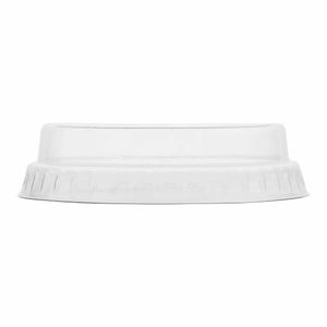 Vegware Compostable Flat Lids With No Hole 200ml / 7oz (Pack of 1000) - CL701 - 3