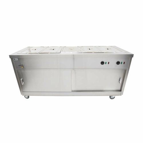 Parry Bain Marie Topped Mobile Hot Cupboard HOT18BM - GM794 - 4