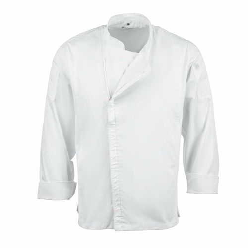 Chef Works Unisex Hartford Lightweight Chef Jacket White Size 3XL - BB264-3XL - 9