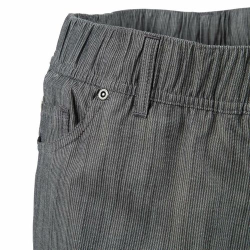 Chef Works Urban Jogger 257 Black and White Fine Stripe Size M - BB300-M - 5