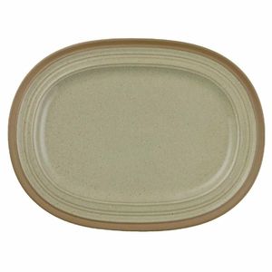 Churchill Igneous Stoneware Oval Plates 320mm (Pack of 6) - CD140 - 1