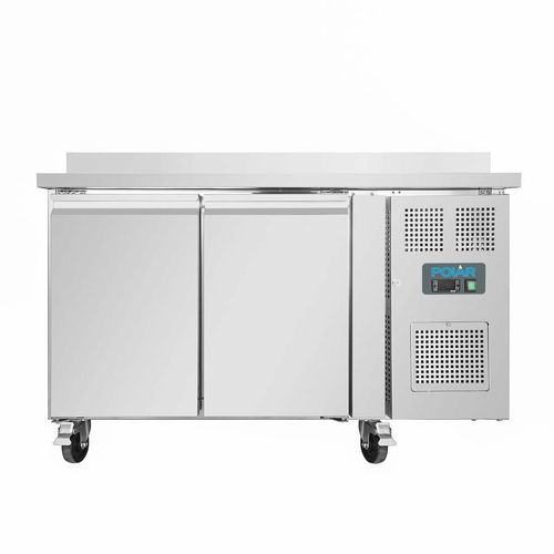 Polar U-Series Double Door Counter Freezer with Upstand 282Ltr - DL916 - 2