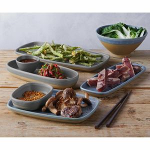 Churchill Emerge Oslo Footed Bowl Blue 200mm (Pack of 6) - FS956 - 3
