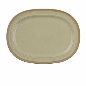 Churchill Igneous Stoneware Oval Plates 355mm (Pack of 6) - CE036 - 1