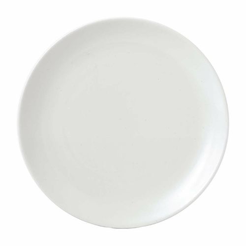 Vellum White Coupe Plate 10 1/4 (Box 12) - FJ819 - 1