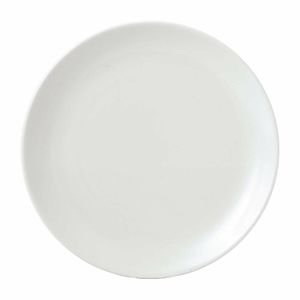 Vellum White Coupe Plate 10 1/4 (Box 12) - FJ819 - 1