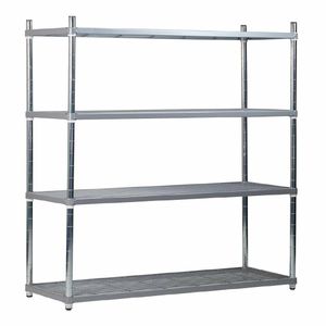Craven 4 Tier Nylon Coated Wire Shelving 1700x1475x591mm - CE118 - 1