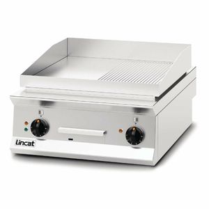 Lincat Opus 800 Half Ribbed Griddle OE8205/R - DM549 - 3