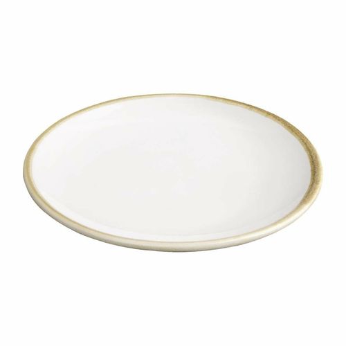 Olympia Kiln Coupe Plate Chalk 228mm (Pack of 6) - FB999 - 5