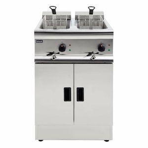 Lincat Twin Tank Twin Basket Free Standing Electric Fryer J12 - J962 - 3