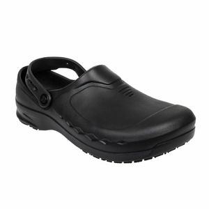Shoes for Crews Zinc Clogs Black Size 45 - BB569-45 - 1