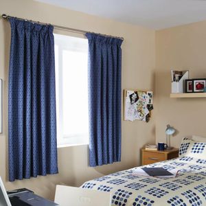 Mitre Essentials Memphis Duvet Cover Blue Double - GU297 - 1