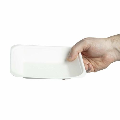 Vegware Compostable Bagasse Chip Trays 175mm (Pack of 500) - GH025 - 4