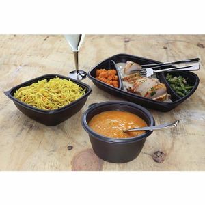 Fastpac Small Round Food Containers 375ml / 13oz (Pack of 500) - DW788 - 3
