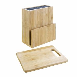 Vogue Prep Like A Pro 5-Piece Soft-Grip Knife Set With Knife Block and Chopping Board - 3