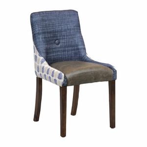 Bath Dining Chair Vintage with Alfresco Marine Outer Back Saddle Ash Seat - 1