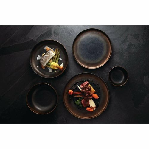 Olympia Ochre Deep Bowls 170mm 900ml (Pack of 6) - FC288 - 3