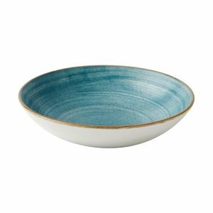Churchill Stonecast Raw Coupe Bowls Teal 184mm (Pack of 12) - 3