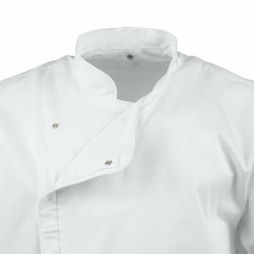 Chef Works Cannes Short Sleeve Chefs Jacket Size L - 6