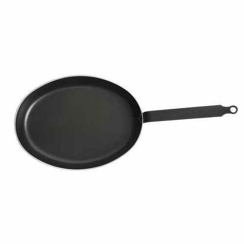 Matfer Bourgeat Classe Chef Non-Stick Aluminium Oval Fish Frying Pan 360mm - 6