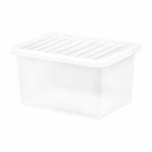 Wham Crystal Storage Box & Lid 25Ltr - 1
