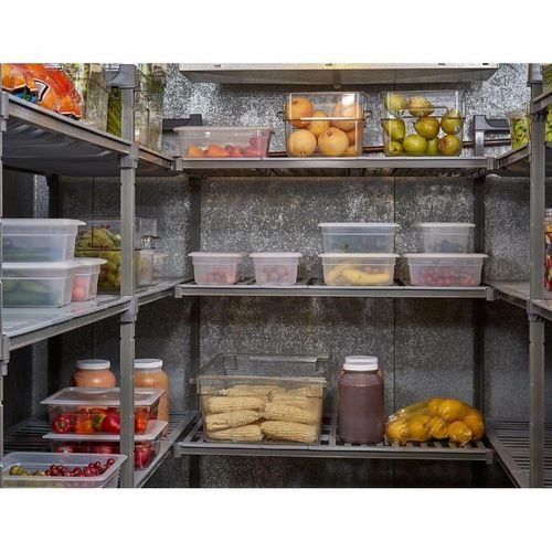 Cambro Camshelving Basics Plus Starter Unit 4 Tier With Vented Shelves 1630H x 1525W x 610D mm - 5