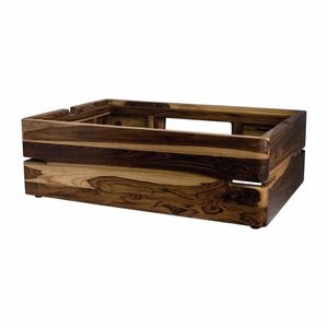 Steelite Fusion Buffet Riser 1/1 Gastronorm Teak - VV3446 - 1