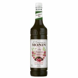 Monin Premium Raspberry Tea syrup 1Ltr - FU452 - 1