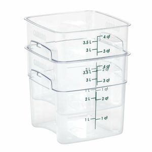 Cambro FreshPro Camsquare Food Storage Container 3.8Ltr - CU137 - 3