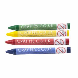 Crafti's Children's Round Crayons (Pack 200) - CK035 - 1