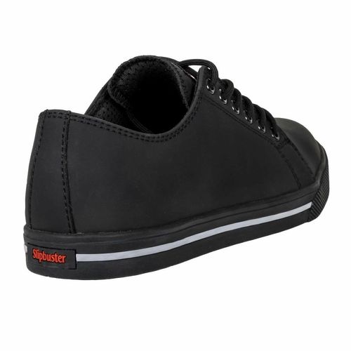 Slipbuster Recycled Microfibre Safety Trainers Matte Black 43 - BA060-43 - 4