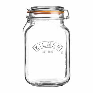 Kilner Square Clip Top Jar 1.5Ltr (Pack 4)????????? - DX963 - 1