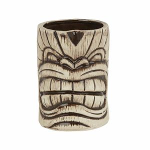 Beaumont Ceramic Toscano Kanaloa Tiki Mug Brown 450ml - CZ420 - 1