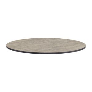 Extrema Round Cement Textured Table Top 690mm - HS659 - 1