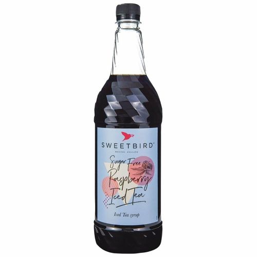 Sweetbird Raspberry Iced Tea Sugar-Free Syrup 1Ltr - CZ284 - 1