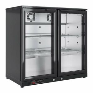 Fagor EERM Series Back Bar Cooler 2 Door Black EERM-2 - FU034 - 1
