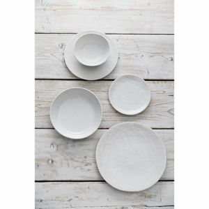 Olympia Denim White Coupe Plates 230mm (Pack of 6) - FU226 - 3