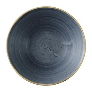 Churchill Stonecast Blueberry Deep Coupe Bowls 205mm (Pack of 6) - HX028 - 1